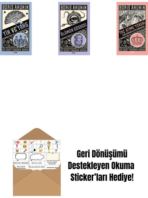 Yin ve Yang + Ölümün Gözdesi + Taç Giyme Töreni + Okuma Sticker'ları