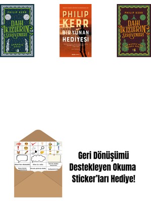 Dahi Ikizlerin Serüvenleri - Ormanın Gözü + Bir Yunan Hediyesi + Dahi Ikizlerin Serüvenleri - Katmandu'nun Kobra Kralı + Okuma Sticker'ları