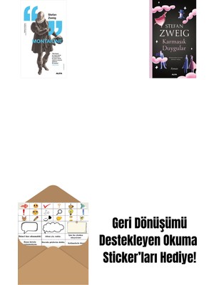 Montaigne + Karmaşık Duygular + Okuma Sticker'ları