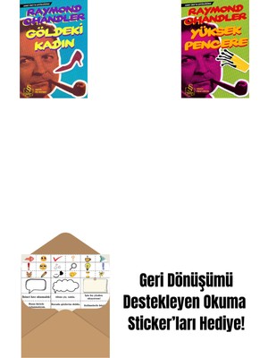 Göldeki Kadın (Cep Boy) + Yüksek Pencere (Cep Boy) + Okuma Sticker'ları