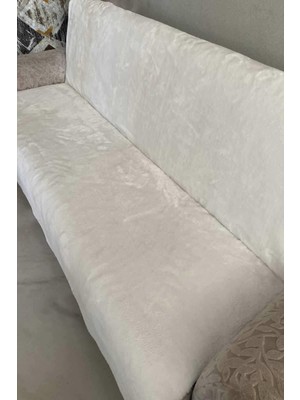 Savana Elite Peluş Çekyat ve Koltuk Örtüsü Saçaklı 150X200 Ahşap Malzeme ile Konforlu Kullanım