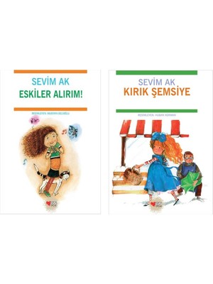 Sevim Ak Kırık Şemsiye + Eskiler Alırım 2 Kitap