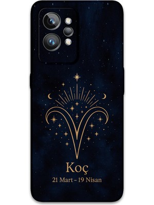 Realme Gt 2 Pro Uyumlu Koç Burcu Desenli Telefon Kılıfı + Ekran Koruyucu - 5768