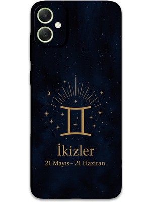 Galaxy A05 Uyumlu Ikizler Burcu Desenli Telefon Kılıfı + Ekran Koruyucu - 5770