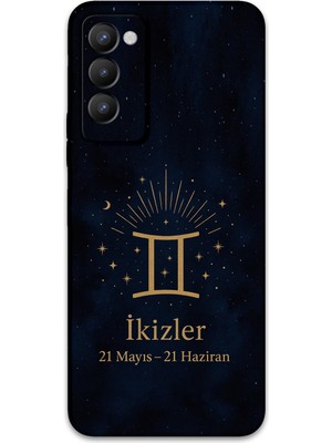 Tecno Camon 18 Uyumlu Ikizler Burcu Desenli Telefon Kılıfı + Ekran Koruyucu - 5770