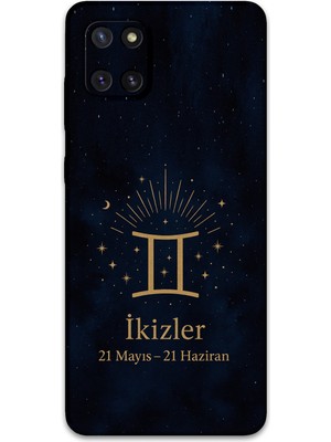 Galaxy A81 Uyumlu Ikizler Burcu Desenli Telefon Kılıfı + Ekran Koruyucu - 5770