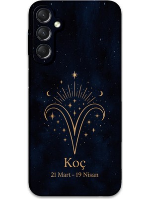 Galaxy A05S Uyumlu Koç Burcu Desenli Telefon Kılıfı + Ekran Koruyucu - 5768