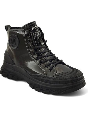 Guja 311-4 Günlük Bayan Spor Bot-Siyah Rugan