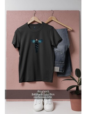 Oversize Dr House Medicine Symbol  Tasarımlı Unisex T-Shirt