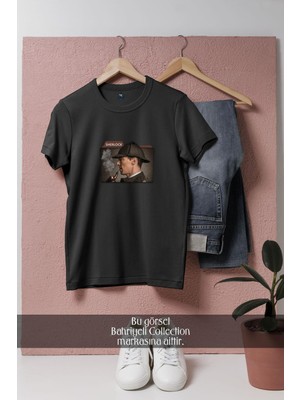 Oversize Sherlock Yabancı Dizi  Tasarımlı Unisex T-Shirt
