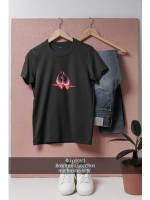 Oversize Valentine's Day Sevgililer Günü Çiftlere Özel  Tasarımlı Unisex T-Shirt