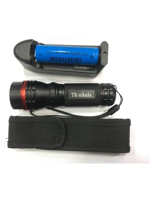 Beyaz LED Işıklı ,şarjlı Pil,şarj Cıhazlı El Fener 620