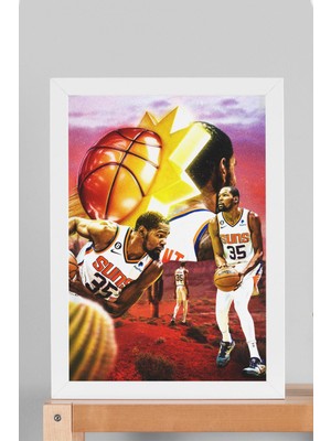 Kevin Durant Çerçeveli Tablo - Basketbol Nba Posteri Tablo