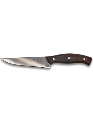 Antiq Ares Serisi Şef Bıçağı - Ceviz Sap 15 cm