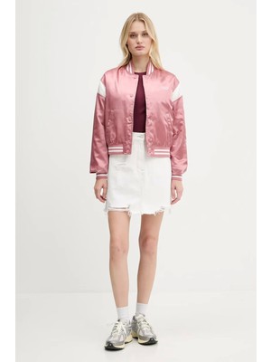 Tommy Jeans Tjw Scrıpt Varsıty Jacket Kadın Pembe Ceket DW0DW20960TI0