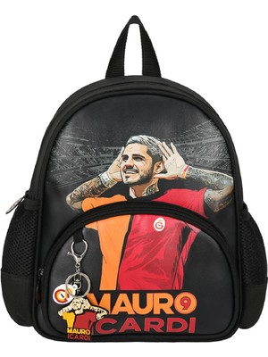Galatasaray 2 Bölmeli Mauro Icardi Suni Deri Anaokulu Okul Sırt Çantası (25591)