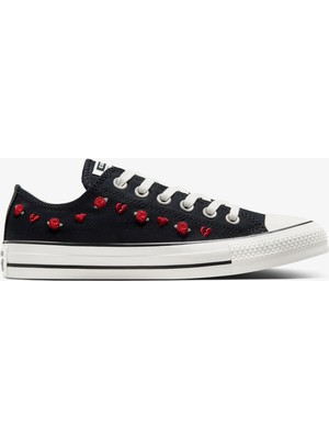 Converse Chuck Taylor All Star Roses Unisex Siyah SNEAKER.001