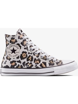 Converse Chuck Taylor All Star Leopard Kadın Siyah SNEAKER.001