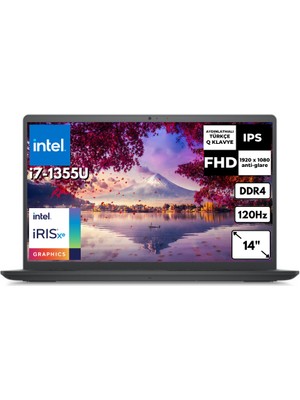 Dell Vostro 3530 I7-1355U 16 GB 512 GB SSD Iris Xe Graphics 15.6" Fhd Windows 11 Home Taşınabilir Bilgisayar N1601PVNB3530UAT32