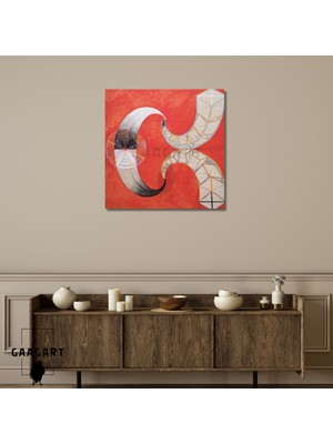 Kare Kanvas Tablo Ünlü Eserler Hilma Af Klint-Group Ix-Suw, The Swan, No. 9 (1915)