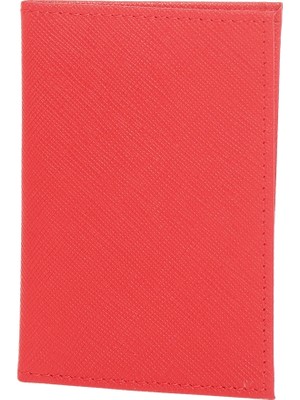 Cotton Bar Kırmızı Deri Cüzdan
