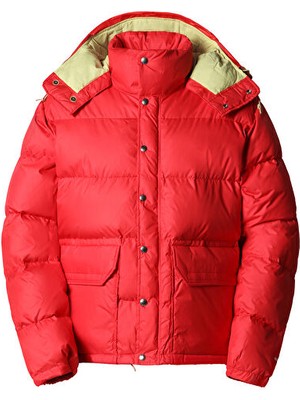 The North Face M 71 Sierra Down Short Jacket Erkek Outdoor Montu NF0A7US36821 Kırmızı