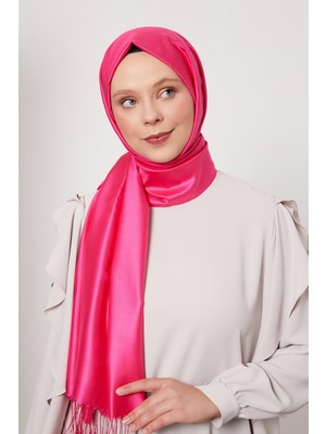 Fuşya Ipek Şal