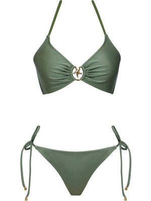 Aksesuarlı Özel Tasarım Bikini Takım