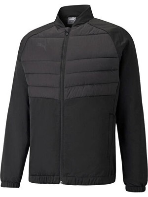 Puma Teamliga Hybrid Jacket Erkek Futbol Ceketi 65732103 Siyah
