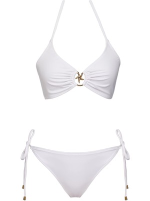 Sailor Moda Aksesuarlı Özel Tasarım Bikini Takım