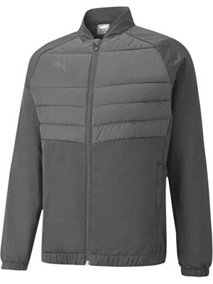 Puma Teamliga Hybrid Jacket Erkek Futbol Ceketi 65732113 Gri