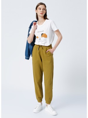 Fabrika Eşofman Altı, Xl, Yağ Yeşili