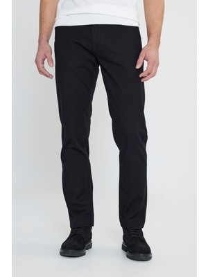 Pamuklu Slim Fit Dar Kesim 5 Cep Armürlü Esnek Pantolon