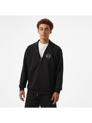 Unıted4 Motto Erkek Siyah Sweatshirt.syh