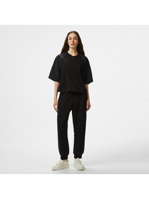 Emporio Armani Logo Kadın Siyah Eşofman ALTI.UC001