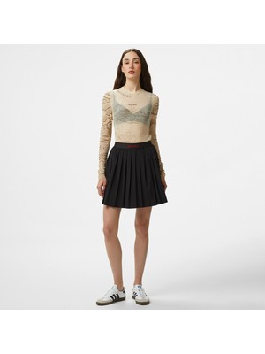 Unıted4 Kadın Siyah Etek.sıyah