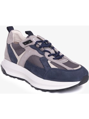 Greyder LAB Kadın Siyah Hakiki Deri Spor Ayakkabı 4K2SA45220 4K2SA45220