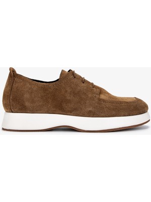 Valmenti Erkek Hakiki Deri Casual Ayakkabı 325 13153-148 Erk Ayk Y25 Tobacco Suet