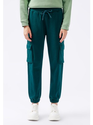 Fabrika Eşofman Altı, M, Koyu Yeşil