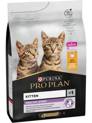 Pro Plan Süper Premium Tavuklu Kuru Kedi Maması 3 kg 1-12 Ay Yavru Kedilere Özel Yüksek Protein
