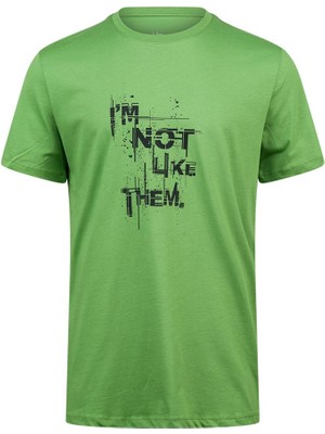 2AS Alex Baskılı Erkek Sıfır Yaka T-Shirt 035