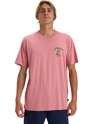 Billabong Lunch Break Erkek Pembe Tişört
