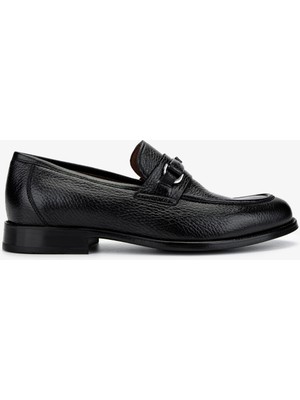 Valmenti Erkek Hakiki Deri Siyah Loafer Ayakkabı 477 VAL-63933 Erk Ayk Y25 Sıyah Gyk
