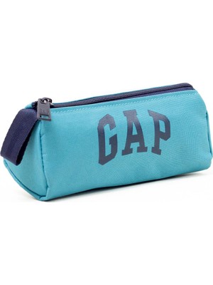 03464 Mavi Tek Bölmeli Üçgen Kalemlik Kalem Kutusu