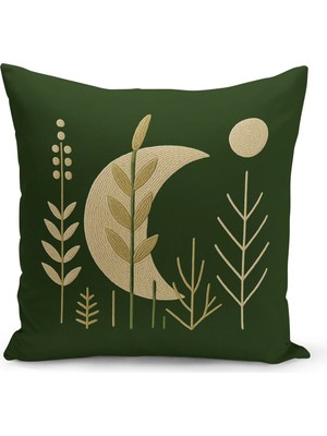 Çift Tarafı Dijital Baskılı Kırlent Kılıfı (Panç /punch Nakış Desen Görünümlü)