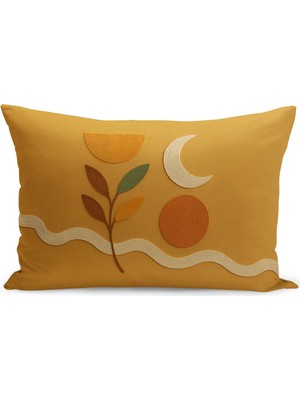 Çift Tarafı Dijital Baskılı Kırlent Kılıfı (Panç /punch Nakış Desen Görünümlü)