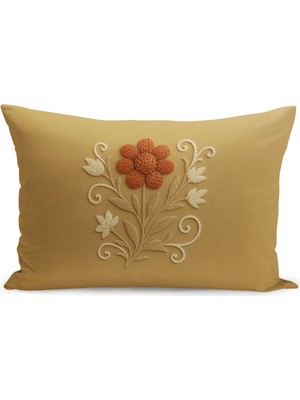 Çift Tarafı Dijital Baskılı Kırlent Kılıfı (Panç /punch Nakış Desen Görünümlü)