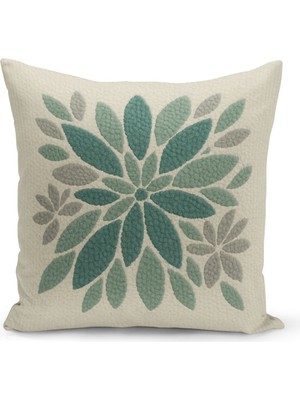 Çift Tarafı Dijital Baskılı Kırlent Kılıfı (Panç /punch Nakış Desen Görünümlü)