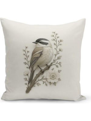 Çift Tarafı Dijital Baskılı Kırlent Kılıfı (Panç /punch Nakış Desen Görünümlü)