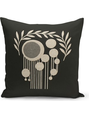 Çift Tarafı Dijital Baskılı Kırlent Kılıfı (Panç /punch Nakış Desen Görünümlü)